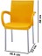 MT-CF880 Mare Plastik Bahçe Balkon Koltuk Sandalye 4'lü Set 2