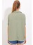 Çağla Oversize Polo Yaka Örme Bluz 0486 4