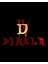 Diablo Iv Logo ve Text Büyük Sırt Patch Yama 1