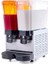 Klasik Twin Fıskiyeli Ve Karıştırıcılı Soğuk İçecek Dispenseri 20+20 Litre Inox 1