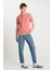 %100 Pamuk Frank Relaxed Fit Geniş Kesim Indigo Jean Denim Erkek Pantolon FRNK00013381 2