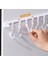 Ayarlanabilir Kendinden Yapışkanlı 10 Kancalı 40 cm Pratik Askı Mutfak Banyo Takı Askısı 3
