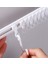 Ayarlanabilir Kendinden Yapışkanlı 10 Kancalı 40 cm Pratik Askı Mutfak Banyo Takı Askısı 4