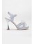 Hco 03165 Kadın Platform Topuklu Gelin Nikah Düğün Sandalet 3