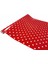 276-0627 Kırmızı Puantiye Desen Kendinden Yapışkanlı Folyo ( 45 cm x 2 mt ) 1
