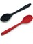 2 Adet Sert Uçlu Lsiya Dayanıklı Yanmaz Yapışmaz Silikon Yemek Kaşığı 4