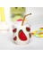 24K Altın Süslemeli Karpuz Desenli Termos Mug Seyahat Mug 2