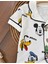 Mickey Mouse Pijama Takımı Kısa Kol Şortlu Yazlık Pamuklu Erkek Bebek 4