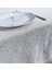 Gri Güpürlü Ince Polyester Tül Masa Örtüsü(Ç) 2