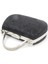 064 746 Siyah Dalgalı Abiye Çanta Clutch Gece Çantası 1