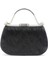 064 746 Siyah Dalgalı Abiye Çanta Clutch Gece Çantası 3