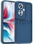 Oppo Reno 11F Kılıf Kamera Korumalı Kenar Çıkıntılı Soft Renkli Silikon Kapak - Mavi 1