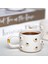 24K Altın Süslemeli Zarif Papatya Temalı El Yapımı Seramik Mug 2
