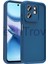 Infinix Smart 9 Kılıf Kamera Korumalı Kenar Çıkıntılı Soft Renkli Silikon Kapak - Mavi 1