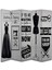 Moda Temalı Özel Tasarım Paravan Room Divider 180 x 200 cm 1