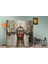 Şehir Temalı Özel Tasarım Paravan Room Divider 180 x 200 cm 2