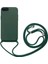 iphone 7 Plus/8 Plus Boyun Askılı Iç Kısmı Kadife Ropi Seyahat Kılıfı 1