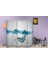 Soyut Temalı Özel Tasarım Paravan Room Divider 180 x 200 cm 2