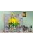 Çocuk Temalı Özel Tasarım Paravan Room Divider 180 x 200 cm 2