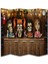 Bar Temalı Özel Tasarım Paravan Room Divider 180 x 200 cm 1
