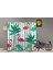 Hayvan Temalı Özel Tasarım Paravan Room Divider 180 x 200 cm 2