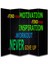 Motivasyon Temalı Özel Tasarım Paravan Room Divider 180 x 200 cm 1