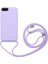 iphone 7/8 Boyun Askılı Iç Kısmı Kadife Ropi Seyahat Kılıfı 1