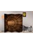 Soyut Temalı Özel Tasarım Paravan Room Divider 180 x 200 cm 2