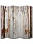 Doğa Temalı Özel Tasarım Paravan Room Divider 180 x 200 cm 1