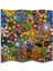 Doğa Temalı Özel Tasarım Paravan Room Divider 180 x 200 cm 1