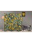 Soyut Temalı Özel Tasarım Paravan Room Divider 180 x 200 cm 3