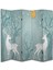 Doğa Temalı Özel Tasarım Paravan Room Divider 180 x 200 cm 1