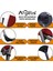 4 Adet Katlanır Kamp Sandalyesi ve Alüminyum Masa Seti - Rock Silver - Safir - Taşıma Çantalı 3