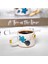 24K Altın Süslemeli Okyanus Temalı El Yapımı Seramik Mug 3