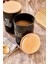 2'li Ahşap Vakum Kapaklı Transfer Etiketli Turkıshcoffe/filtercoffe Akrilik(Plastik) Kavanoz 900ML 5