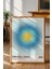 Mavi Aura Poster - 444 Angel Number Spiritüel Enerji Duvar Dekoru - Modern Minimal Çerçevesiz Baskı 2