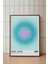 Mavi Aura Poster - 888 Angel Number Spiritüel Enerji Duvar Dekoru - Modern Minimal Çerçevesiz Baskı 1