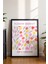 Flower Market Amsterdam Temalı Renkli Çiçek Poster - Retro Seyahat Duvar Dekoru - Çerçevesiz Baskı 3