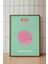 Fiji Istiridye Illüstrasyonu Poster - Seyahat Temalı Minimalist Yeşil Duvar Dekor - Çerçevesiz Baskı 1