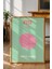 Fiji Istiridye Illüstrasyonu Poster - Seyahat Temalı Minimalist Yeşil Duvar Dekor - Çerçevesiz Baskı 2