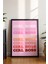 Girl Boss Tipografi Poster - Pembe Renkli Ilham Veren Kadın Gücü Duvar Dekoru - Çerçevesiz Baskı 3