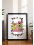 Keep Going Keep Growing Poster - Pozitif Enerji Motive Temalı Çiçekli Duvar Dekor - Çerçevesiz Baskı 3