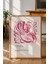 Dream Yazılı Pembe Soyut Poster - Pozitif Enerjili Minimalist Duvar Dekoru - Çerçevesiz Baskı 2