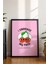 Retro Stil Kiraz Illüstrasyonlu Poster - Kendine Güven Mesajı Içeren Duvar Dekoru - Çerçevesiz Baskı 3