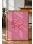 Be Mine Poster - Aşk Dolu Pembe Arka Planlı Kalp Temalı Romantik Tipografi Dekor - Çerçevesiz Baskı 2