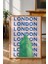 Londra Big Ben Kule Minimalist Poster - Şehir Manzara Temalı Duvar Dekoru - Çerçevesiz Baskı 2