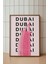 Dubai Lüks Otel Minimalist Poster - Şehir Manzara Temalı Duvar Dekoru - Çerçevesiz Baskı 1
