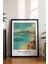 Honolulu Sahil Manzarası Poster - Hawaii Seyahat Temalı Duvar Dekoru - Çerçevesiz Sanat Baskı 3