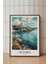 Victoria Kanada Adası Poster - Doğa Temalı Şehir Manzarası - Çerçevesiz Sanat Baskı 1