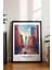 Chicago Gökdelenler Poster - Amerika Temalı Modern Şehir Manzarası - Çerçevesiz Sanat Baskı 3
